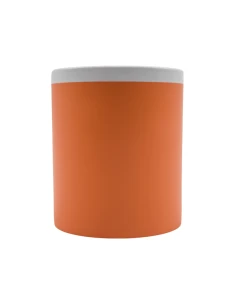 Kubek ceramiczny Velutti 350 ml, pomarańczowy 2