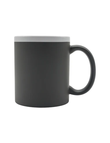 Kubek ceramiczny Velutti 350 ml, szary