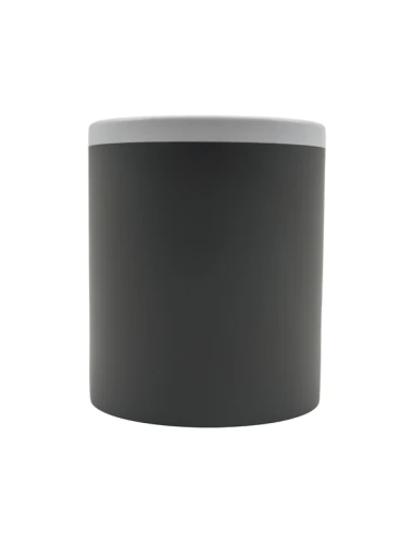 Kubek ceramiczny Velutti 350 ml, szary