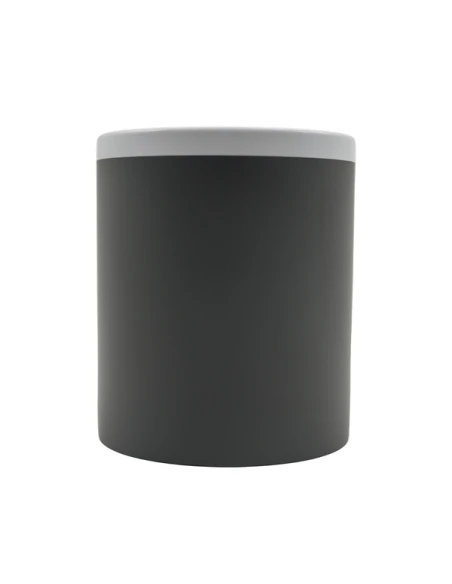 Kubek ceramiczny Velutti 350 ml, szary