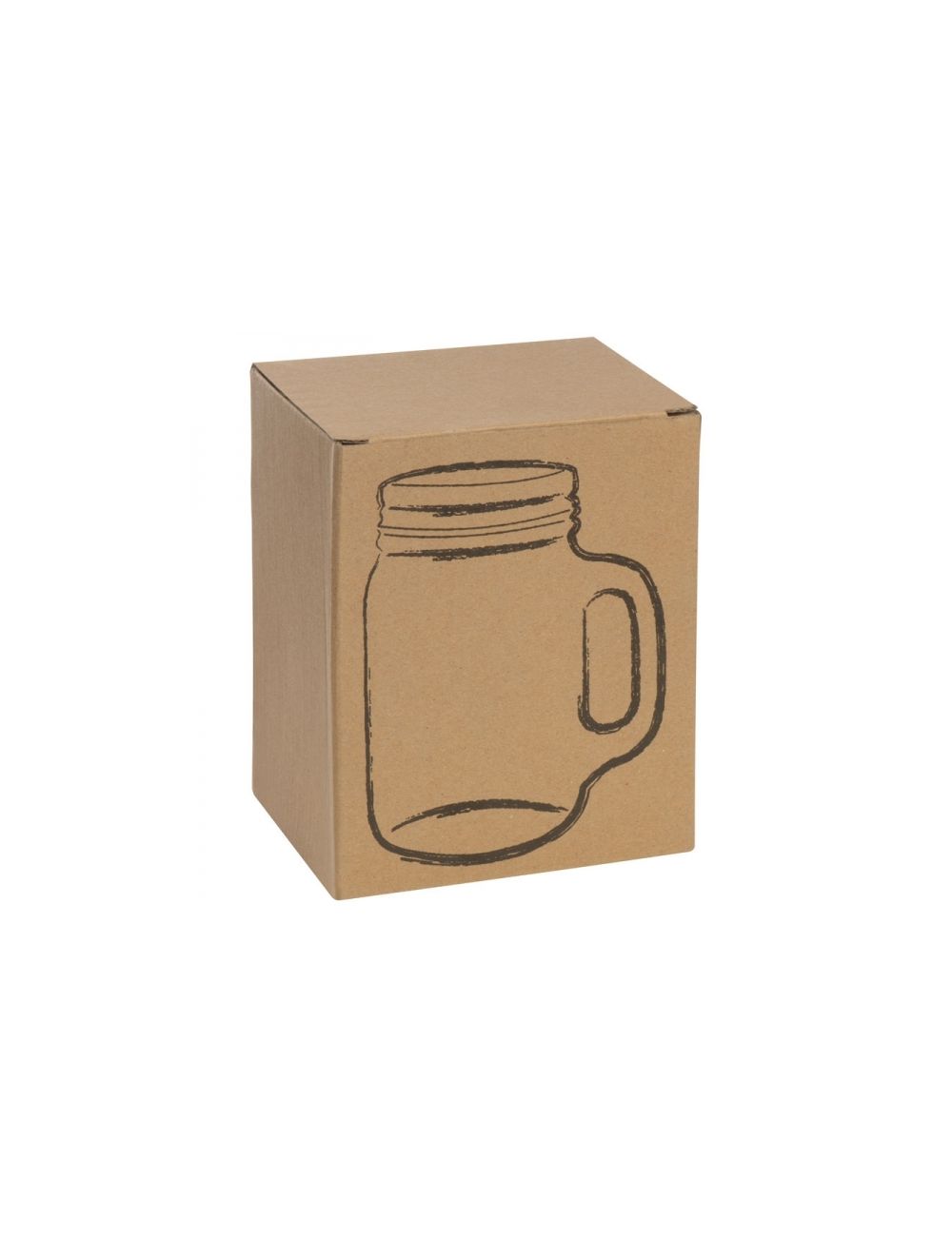 Słoik szklany do piciaTREVISO 450 ml