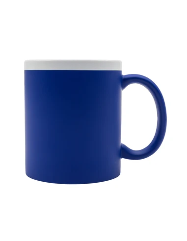Kubek ceramiczny Velutti 350 ml, niebieski