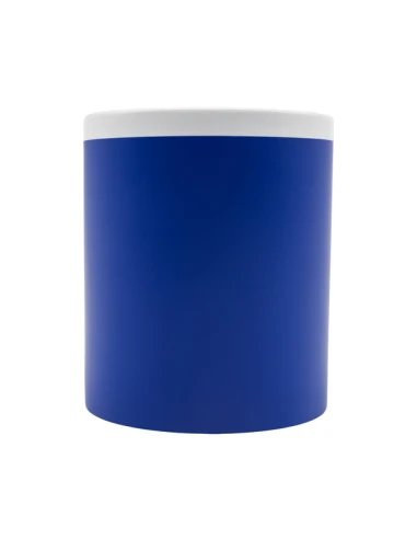 Kubek ceramiczny Velutti 350 ml, niebieski