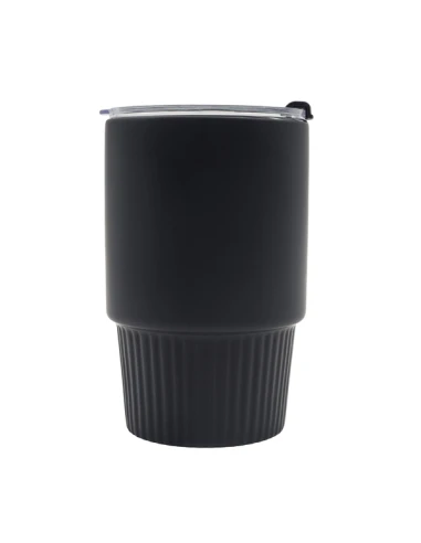 Kubek ceramiczny Azzurro 440 ml, czarny