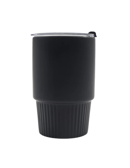 Kubek ceramiczny Azzurro 440 ml, czarny