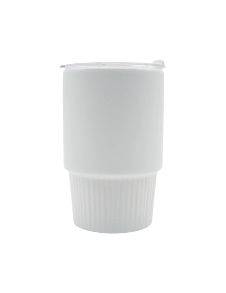 Kubek ceramiczny Azzurro 440 ml, biały