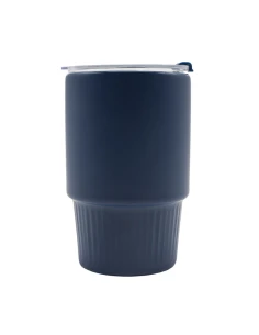 Kubek ceramiczny Azzurro 440 ml, granatowy 2