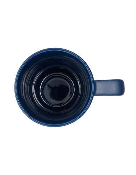 Kubek ceramiczny Azzurro 440 ml, granatowy
