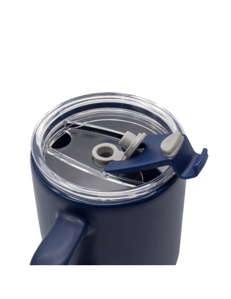 Kubek ceramiczny Azzurro 440 ml, granatowy