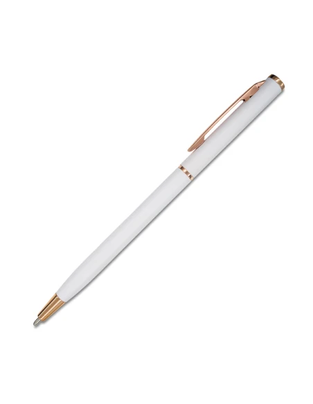 Długopis aluminiowy Lumina, biały