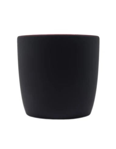 Kubek ceramiczny Esla 345 ml, czerwony