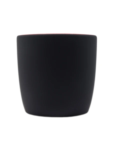 Kubek ceramiczny Esla 345 ml, czerwony