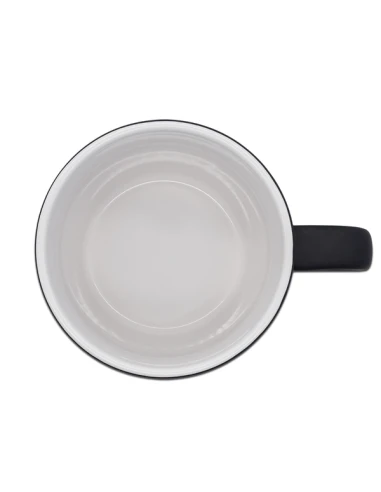 Kubek ceramiczny Esla 345 ml, biały