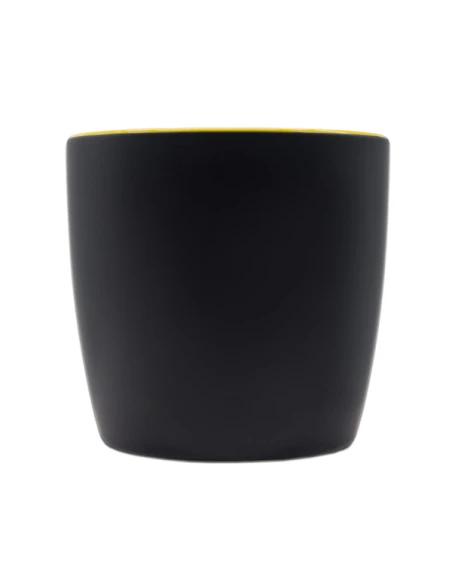 Kubek ceramiczny Esla 345 ml, żółty