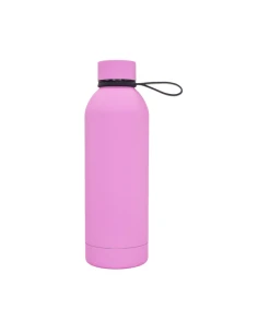 Butelka termiczna z uchwytem Mendoza Duo 500 ml, różowy