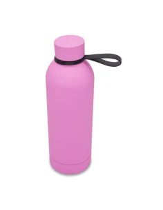 Butelka termiczna z uchwytem Mendoza Duo 500 ml, różowy 2