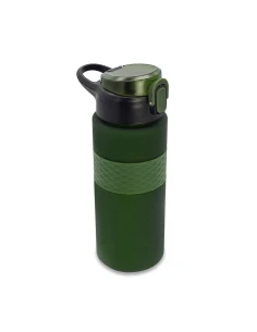 Bidon ze słomką Noviq 700 ml, ciemny zielony 2