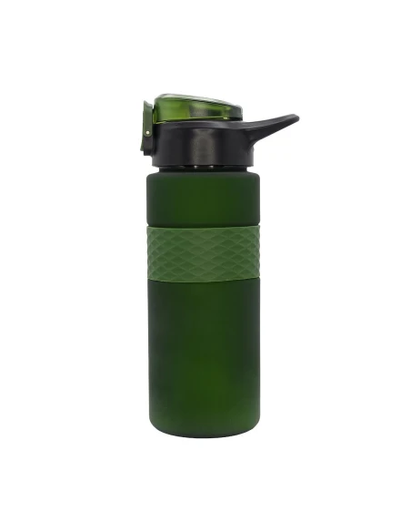 Bidon ze słomką Noviq 700 ml, ciemny zielony