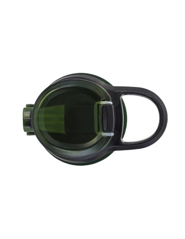 Bidon ze słomką Noviq 700 ml, ciemny zielony