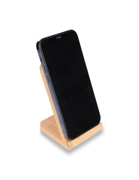 Ładowarka/stojak na telefon Salanti, beżowy