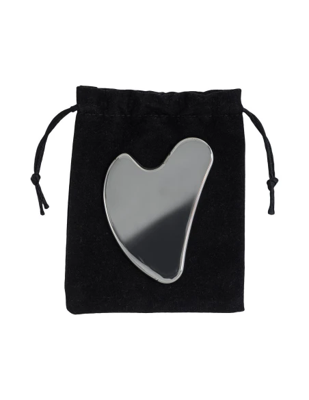 Gua Sha do masażu Glow, srebrny