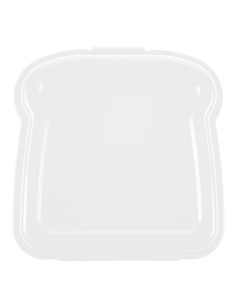 Pudełko śniadaniowe "kanapka" 450 ml, biały 2