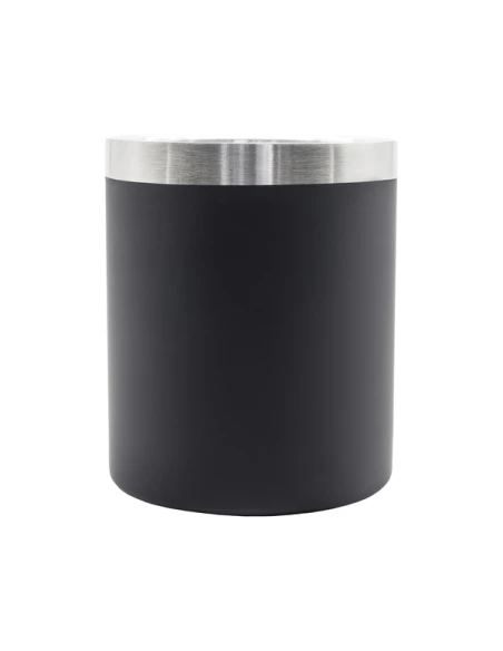 Kubek stalowy Magaro 300 ml, czarny