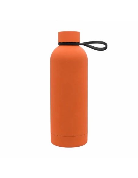 Butelka termiczna z uchwytem Mendoza Duo 500 ml, pomarańczowy