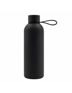 Butelka termiczna z uchwytem Mendoza Duo 500 ml, czarny