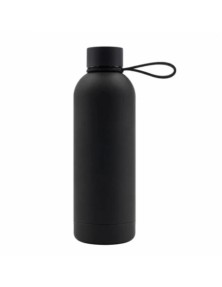 Butelka termiczna z uchwytem Mendoza Duo 500 ml, czarny
