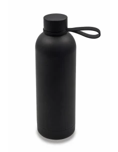 Butelka termiczna z uchwytem Mendoza Duo 500 ml, czarny 2