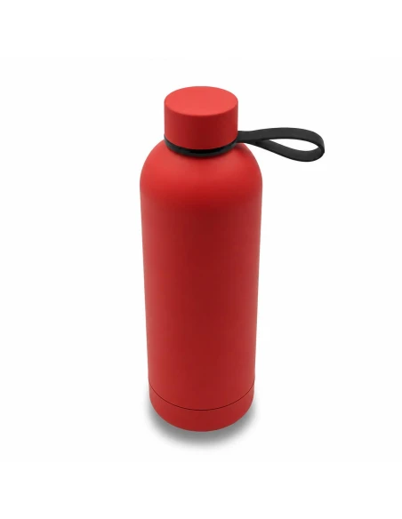Butelka termiczna z uchwytem Mendoza Duo 500 ml, czerwony