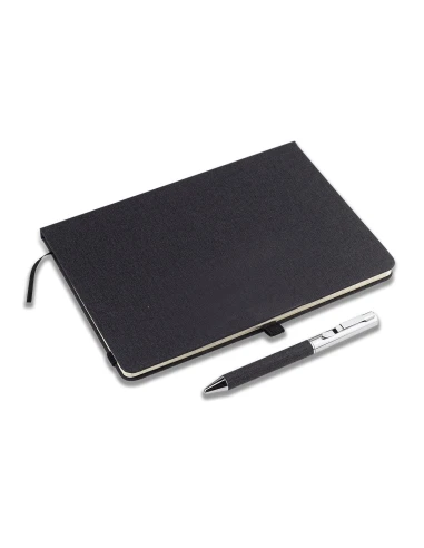 Notes z długopisem w pudełku Gibson, czarny