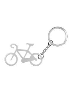 Brelok do kluczy "rower", srebrny 2
