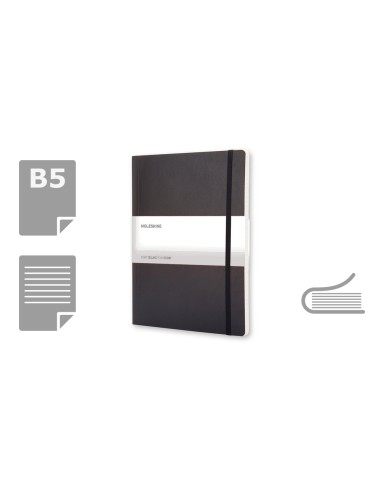MOLESKINE Notatnik ok. B5, czarny