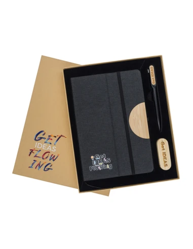 Zestaw z USB 64GB Denver, czarny
