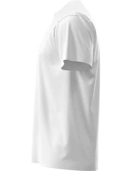 T-shirt unisex 155 g/m2, rozmiar L – biały