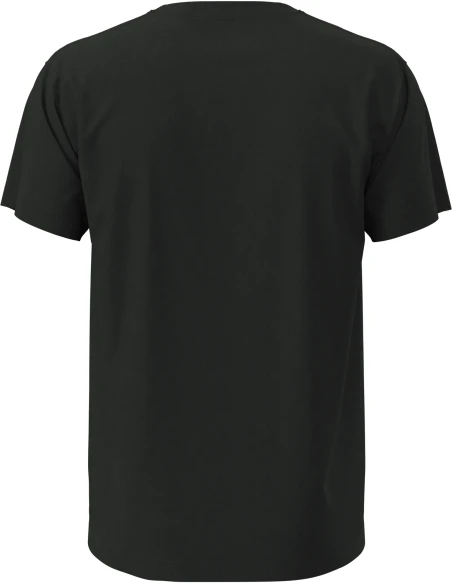 T-shirt unisex 155 g/m2, rozmiar XL – czarny