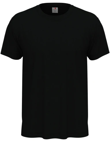 T-shirt unisex 155 g/m2, rozmiar XXL – czarny