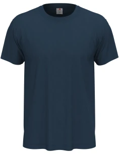 T-shirt unisex 155 g/m2, Classic-T Navy Blue, rozmiar S – granatowy
