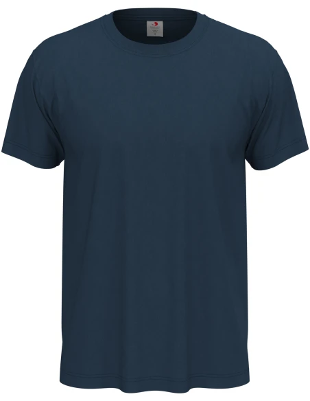 T-shirt unisex 155 g/m2, Classic-T Navy Blue, rozmiar M – granatowy