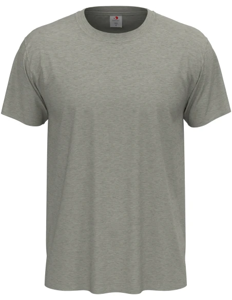 T-shirt unisex 155 g/m2, Classic-T Grey Heather, rozmiar M – szary