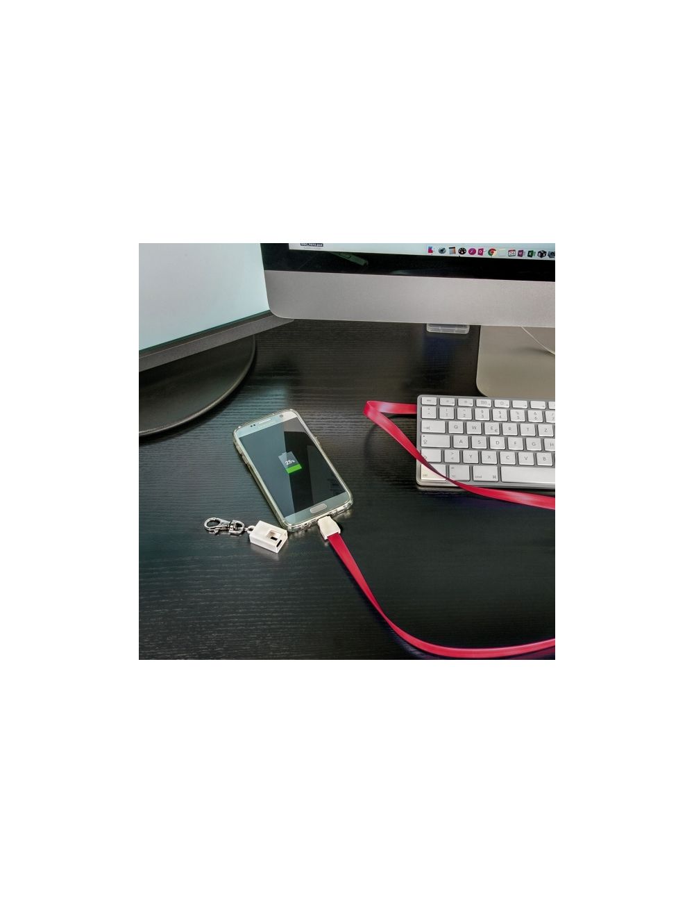 Smycz do transferu danych z micro USB LE PORT