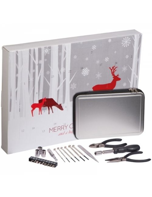 Zestaw narzędzi - kalendarz adwentowy LEIRVIK