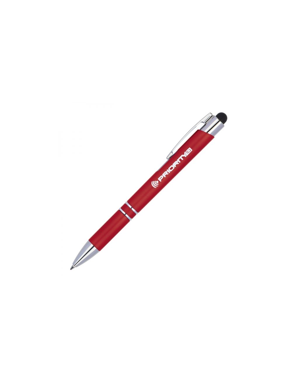Długopis plastikowy touch pen z podświetlanym...