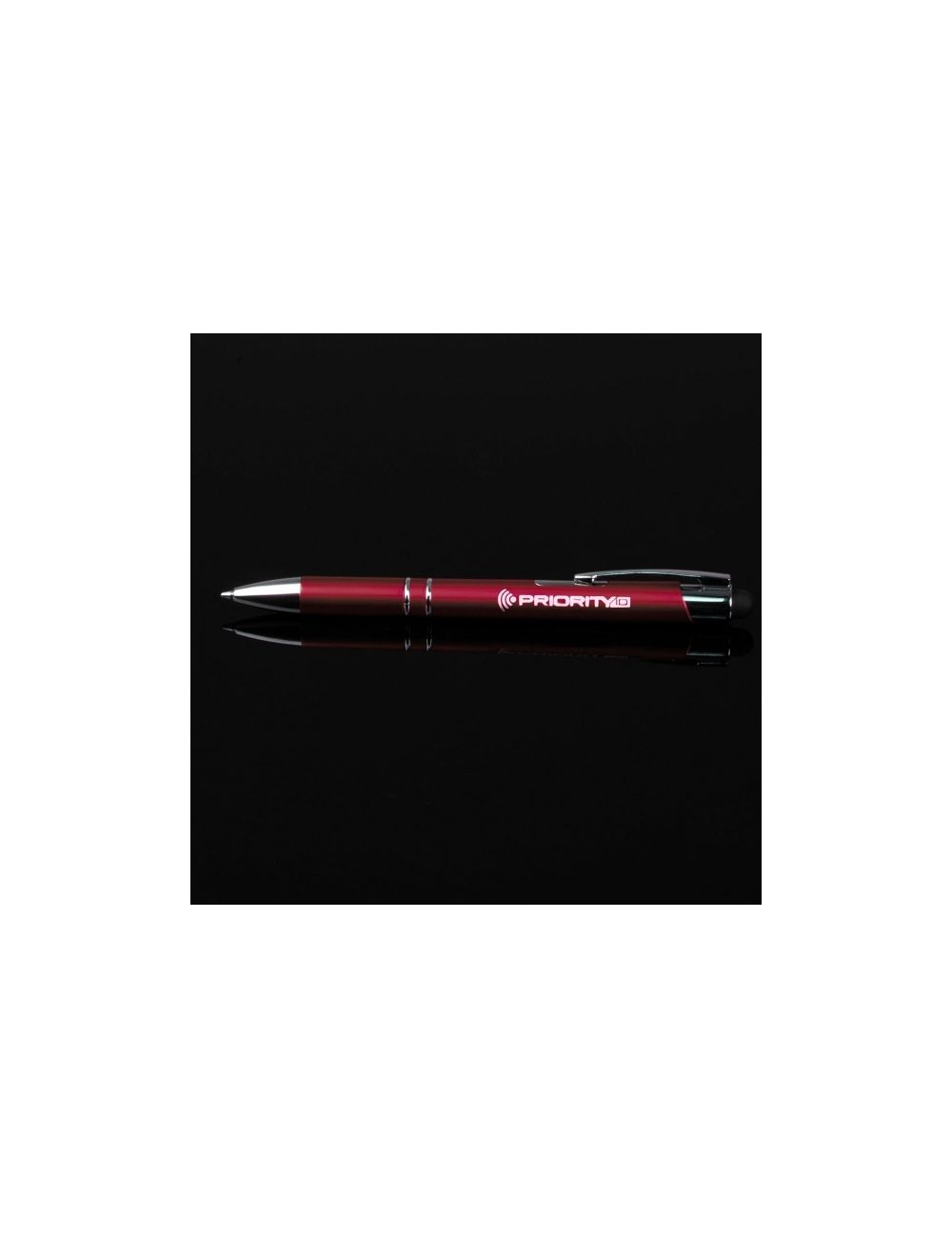 Długopis plastikowy touch pen z podświetlanym...