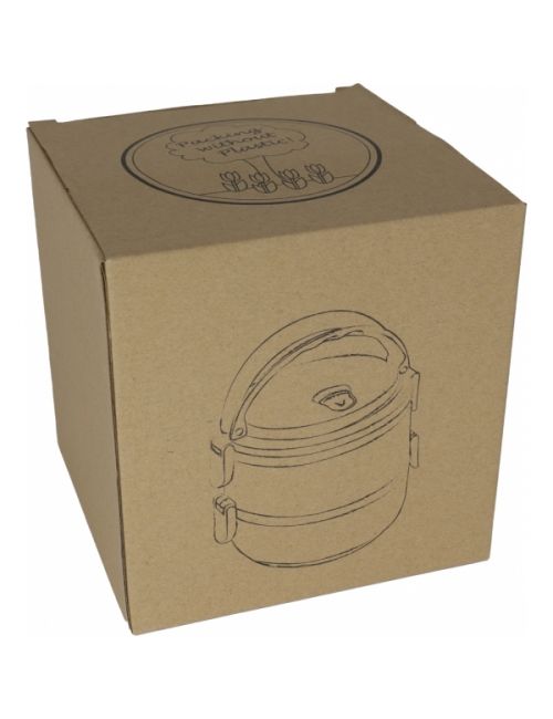 Lunch box ze stali nierdzewnej HOME