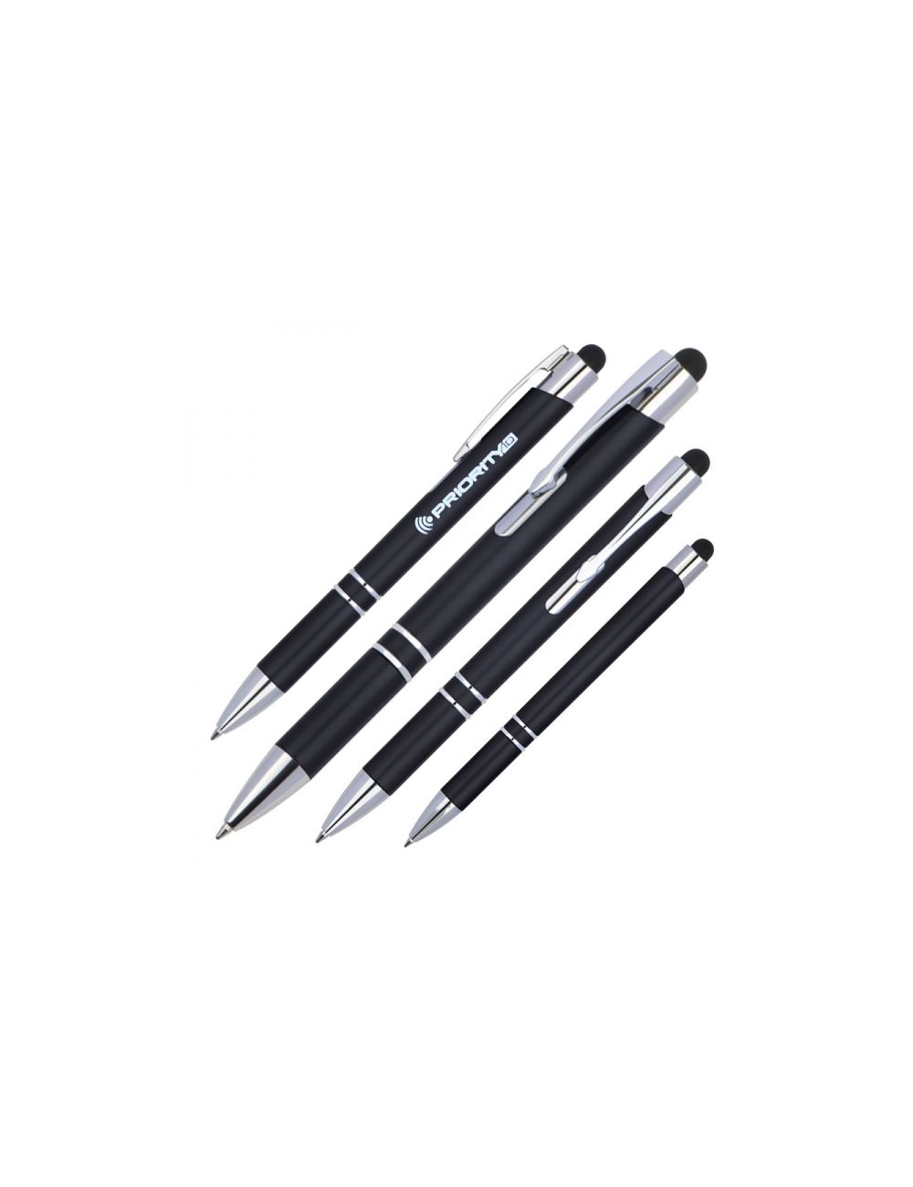 Długopis plastikowy touch pen z podświetlanym...