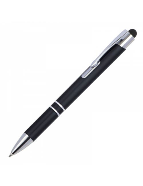 Długopis plastikowy touch pen z podświetlanym logo WORLD