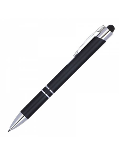 Długopis plastikowy touch pen z podświetlanym logo WORLD